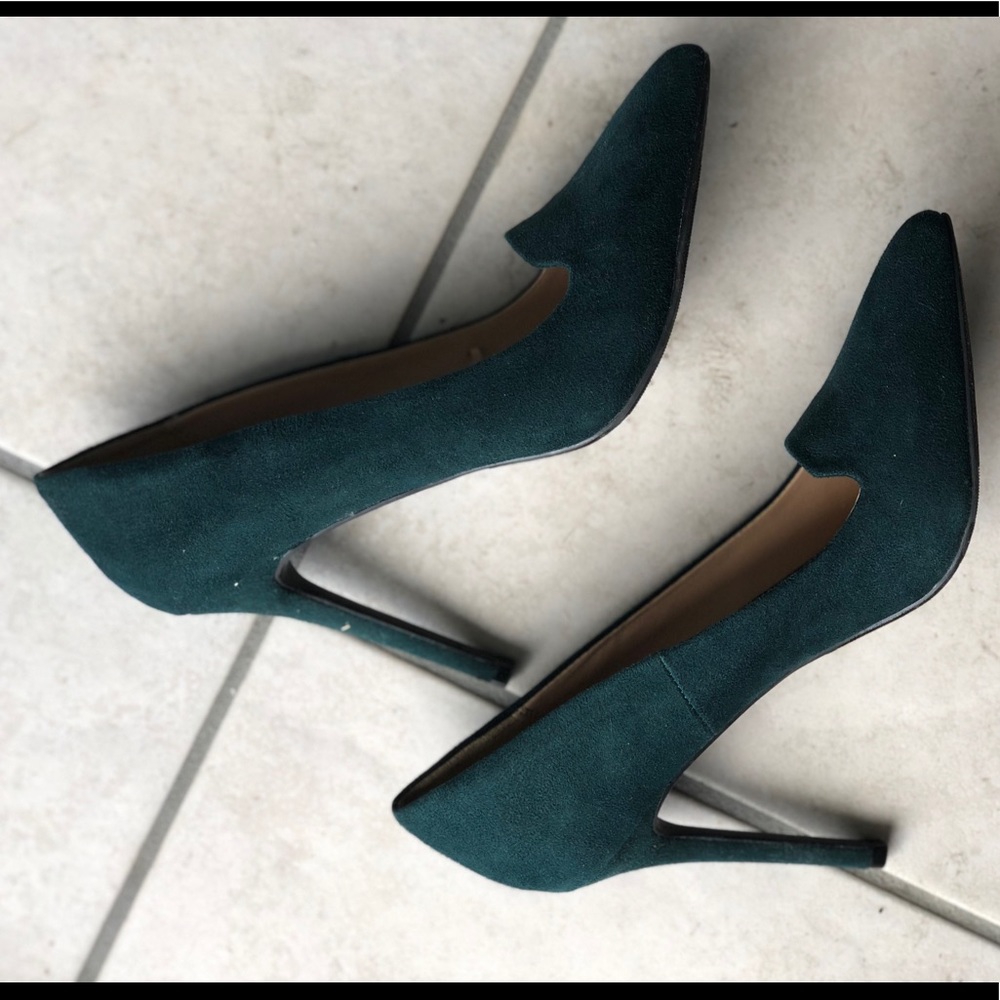 Hunter Green Heels 👠